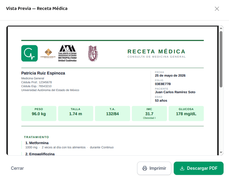 Recetas Inteligentes en PDF